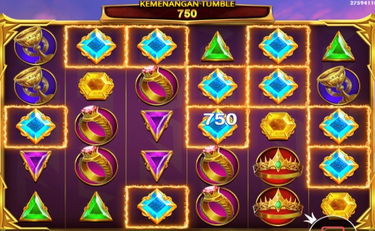 Contoh Simbol Menang Game Slot Gates of Olympus